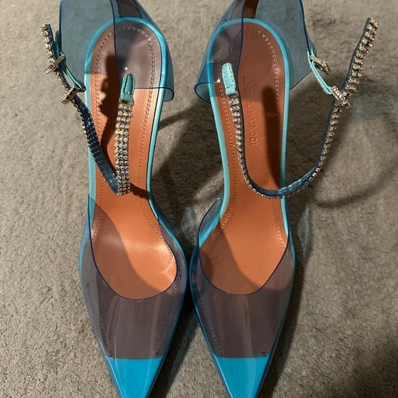 Amina Muaddi Ursina Heels - Picture 4 of 7